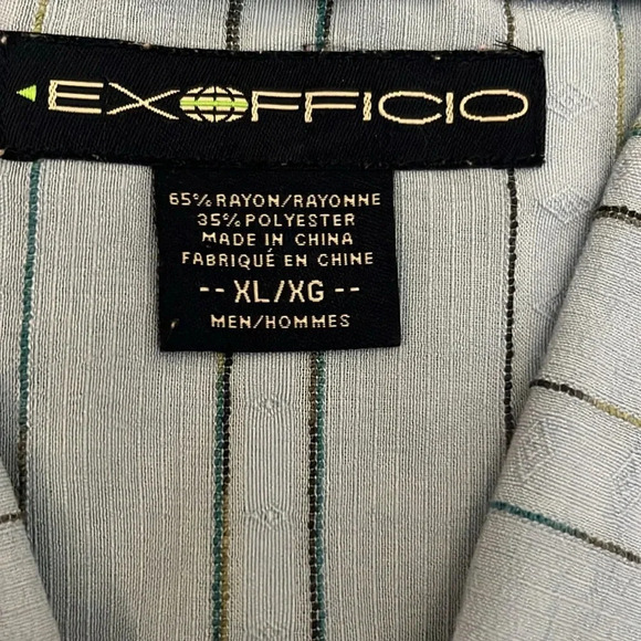 Ex-Officio Casual Button Down Short Sleeve Size XL - Picture 2 of 7